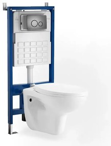 Set rezervor WC montat pe perete Roya 81GRE