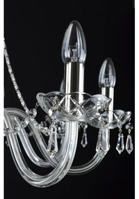 Wranovsky JWZ117082101 - Lustră de cristal pe lanț BONTON 8xE14/40W/230V