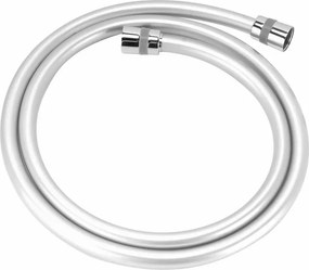 Furtun de dus Deante extensibil argintiu 150 cm