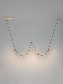 Lustra LED suspendata dimabila design XXL LUMA