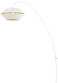 Lampa decorativa design modern CHELSEA 1 WHITE/GOLD