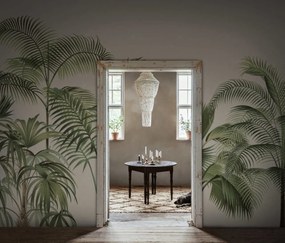 Fototapet, Retro Jungle, Green, Rebel Walls