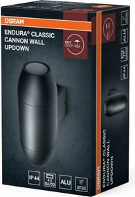 Osram - Aplică de perete pentru exterior CANNON 2xGU10/35W/230V IP44