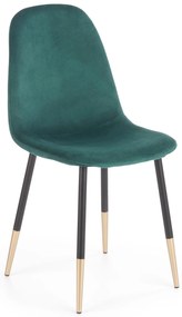 Scaun de sufragerie Kant (verde închis). Promo -6%. 1008304