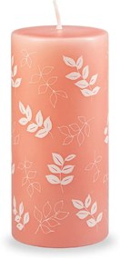 Lumânare Unipar Pure Beauty, durată ardere 73 h, portocaliu - roz
