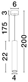 Pendul stil minimalist MOR, NVL-9011463