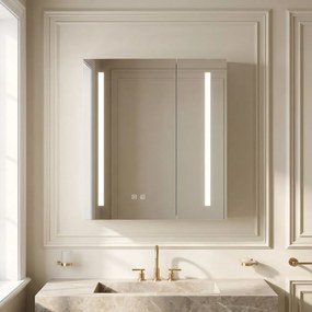 Dulap cu oglindă LED M1015-60 60x65