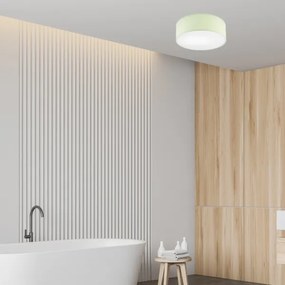 Plafonieră SIRJA PASTEL DOUBLE 2xE27/15W/230V d. 35 cm verde