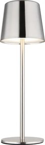 Globo 58482N-LED Lampă de birou VANCOUVER, cu control tactil, reglabilă, reîncărcabilă, 2W/3,7V 2200mAh, crom lucios