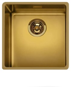 Chiuveta de bucatarie Smeg VSTR50BRX 50 cm, auriu