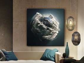 Tablou decorativ, imagine imprimata pe sticla calita Madre Tierra 100x100cm SV-948135