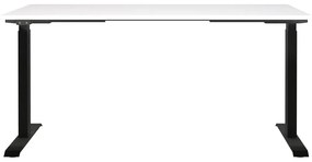 Birou cu blat alb cu înălțime ajustabilă electric 80x160 cm Jet – Germania