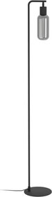Eglo 901008 - Lampadar MAIONE 1xE27/4W/230V negru/fumuriu