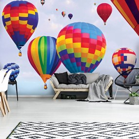 Fototapet - Baloane cu aer cald (152,5x104 cm), în 8 de alte dimensiuni noi