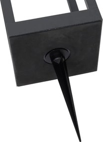 Hesperide - Felinar solar LED PIKY LED/3,7V 2600 mAh 40 cm IP65 antracit