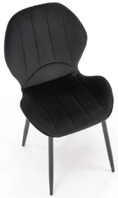 Scaun de bucătărie Vivien, negru