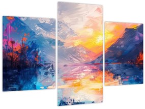 Tablou - Pictura peisajului (90x60 cm)