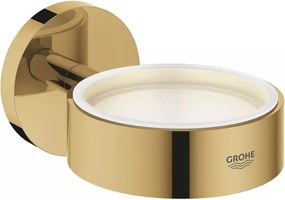 Suport Grohe Essentials pentru pahar sau savoniera auriu lucios Cool Sunrise