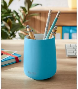 Suport din ceramică pentru pixuri Leitz Cosy, albastru
