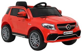 vidaXL Mașinuță copii mercedes benz gle63s, roșu, plastic