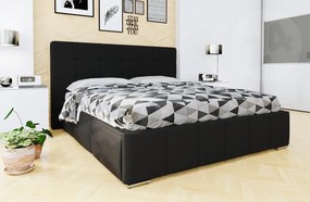 Pat matrimonial180 cm Kendrick (piele ecologică Soft 011). 1058292