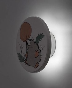 Aplica camera copii motiv arici si balon Hedgy LED CCT