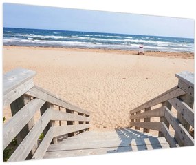 Tablou - Plajă (90x60 cm)
