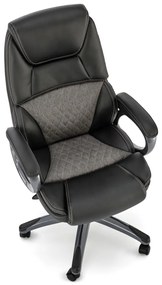 Scaun de birou Steven negru/gri H119 cm