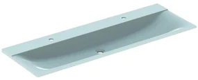 Lavoar pe mobilier Geberit Xeno2 cu orificiu baterie 140 cm alb