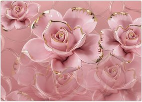 Tablou - Decor floral (70x50 cm)