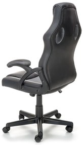 Scaun de birou Berkel negru/gri H117 cm