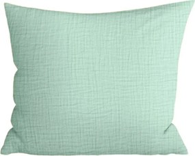 Husa pentru perna din muselin MUSSARI 45x45 cm, mentolová