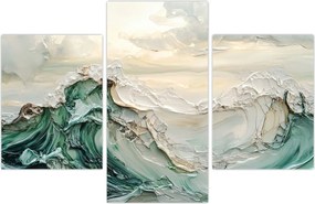 Tablou - Abstracție Marină 3D (90x60 cm)