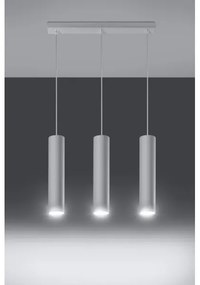 Lustră pe cablu LAGOS 3 3xGU10/40W/230V alb