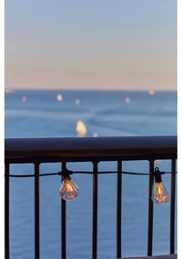 Ghirlandă luminoasă număr becuri 10 buc. cu alimentare la priză sau solară, lungime 300 cm Marcus – Sirius