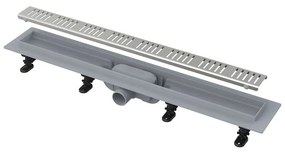 Set rigola pentru dus cu capac Alca APZ10 Simple 75 cm