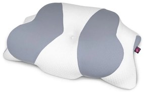 Pernă anatomică CONNECT IT CFH-6032-WH Gemini alb/gri