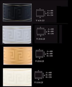 Lampadar realizat manual AVERNO