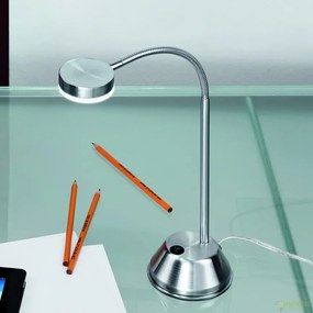 Veioza LED / Lampa birou design modern Mira LA 4-1133/1 satin OR