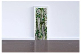 Perdea de ușă din bambus verde 200x90 cm Bamboo - Maximex