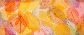 Tablou - Fundal frunze de toamnă (120x50 cm)