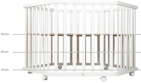 Țarc pentru copii alb 112x97 cm Roba style – Roba