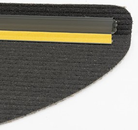 Treaptă pentru scări Quick step gri, 24 x 65 cm,set de 5 bucăți