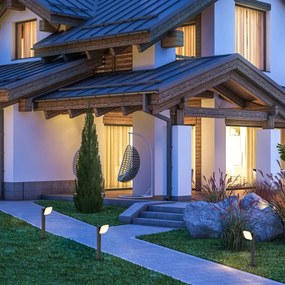 Stalp de exterior, terasa sau gradina, IP44 LED Odiel H-50cm