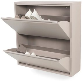 Pantofar gri-bej din metal Billy – Spinder Design