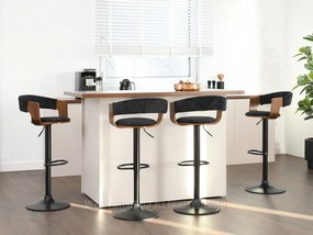 Scaun Hoch (nuc închis + negru). 1110589