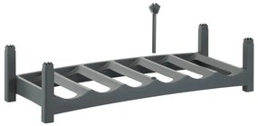Raft de vin din plastic gri Vario - Rotho