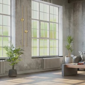 Aplica de perete LED LANA, 12W, 230V, 4000K, auriu mat