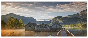 Tablou cu lac (120x50 cm)