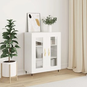 vidaXL Dulap, alb, 69,5x34x90 cm, lemn compozit